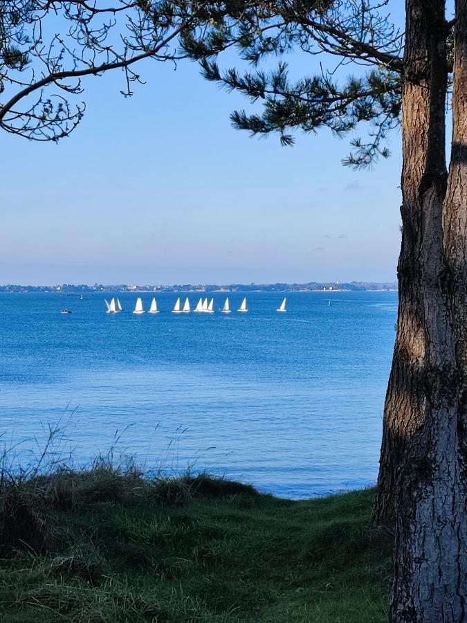 Le 3 Appartement Vue Mer Avec Jardin 100M De La Plage Et De La Thalasso Concarneau Zewnętrze zdjęcie