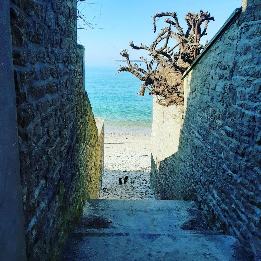 Le 3 Appartement Vue Mer Avec Jardin 100M De La Plage Et De La Thalasso Concarneau Zewnętrze zdjęcie